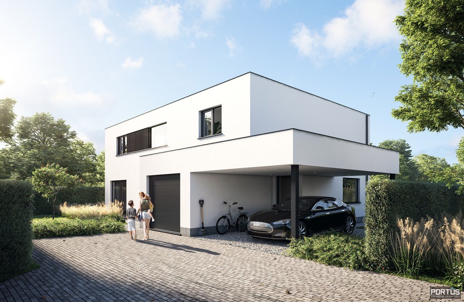 Energiezuinige nieuwbouwvilla te koop met 5 slaapkamers