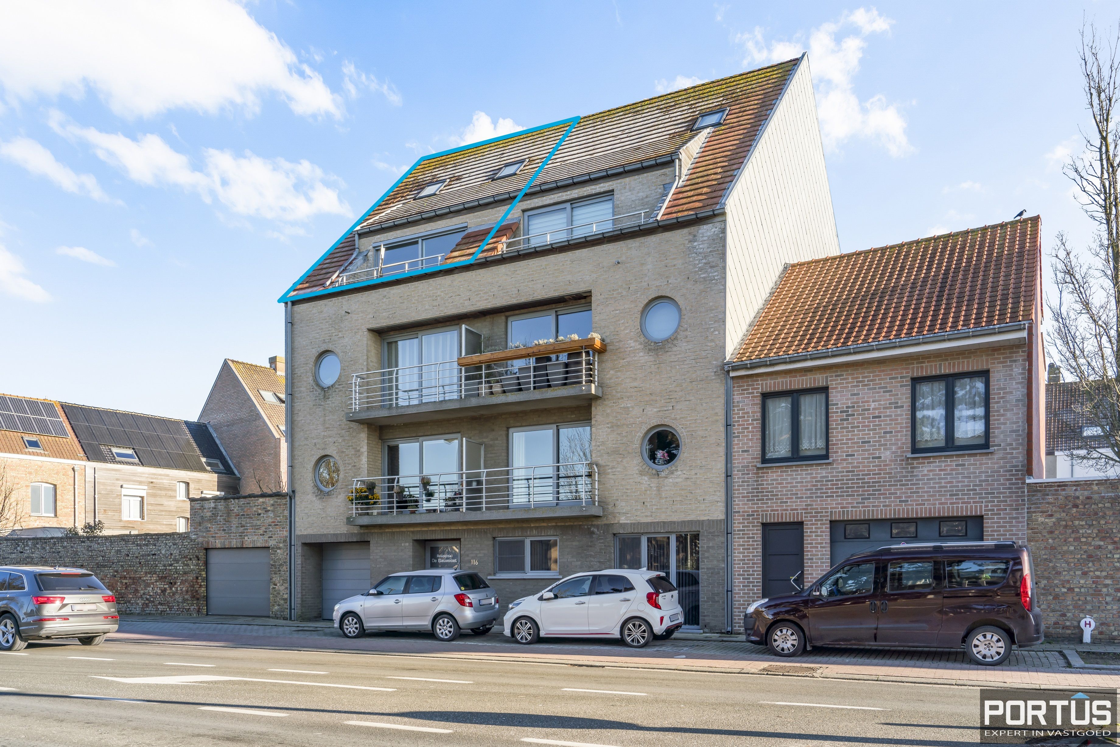 Duplex met 3 slaapkamers te koop te Nieuwpoort-Stad