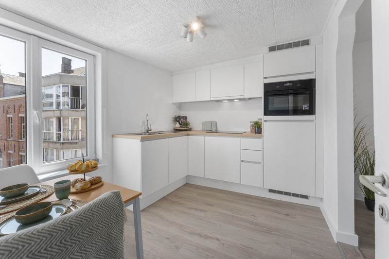 Volledig gerenoveerd appartement met 1 slaapkamer op centrale ligging