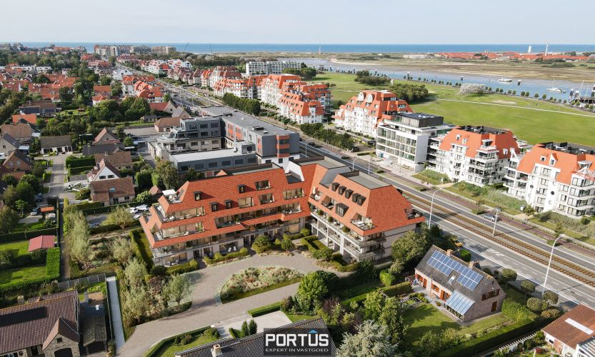 Nieuwbouwappartement te koop met 2 slaapkamers in Residentie Portanic te Nieuwpoort - 21100